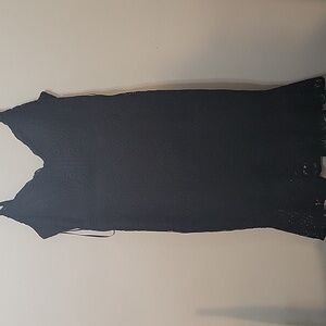FLOUNCE-HEM Lace BLACK Dress Size 14 By Hoya & SPIRATION Valentines Dress